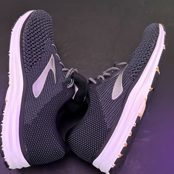 Brooks Womens Revel 2 Running Shoes Size 8.5 Black Gray Sneakers 1202811B050 - Picture 10 of 14